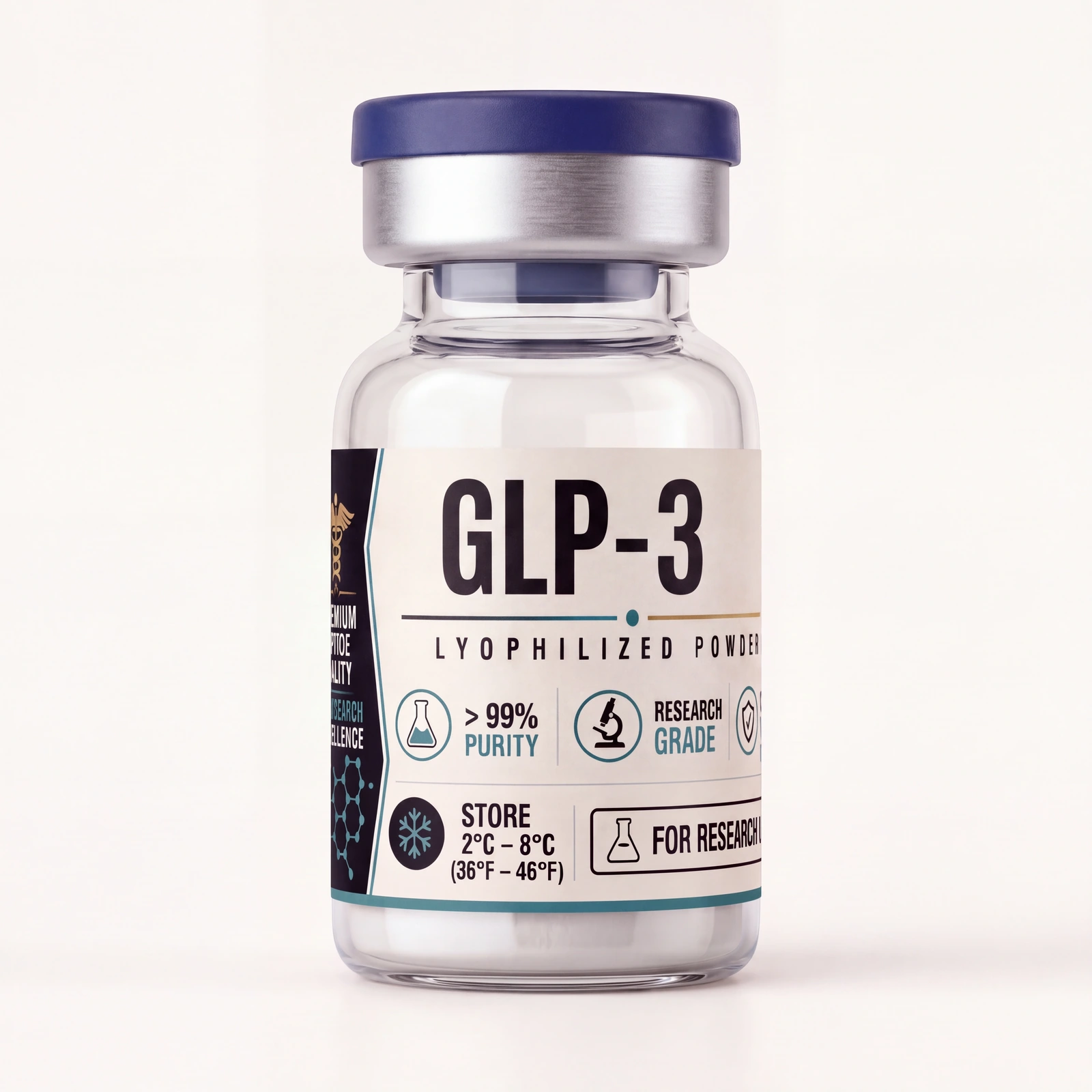 GLP-3 GreysProtocol product vial